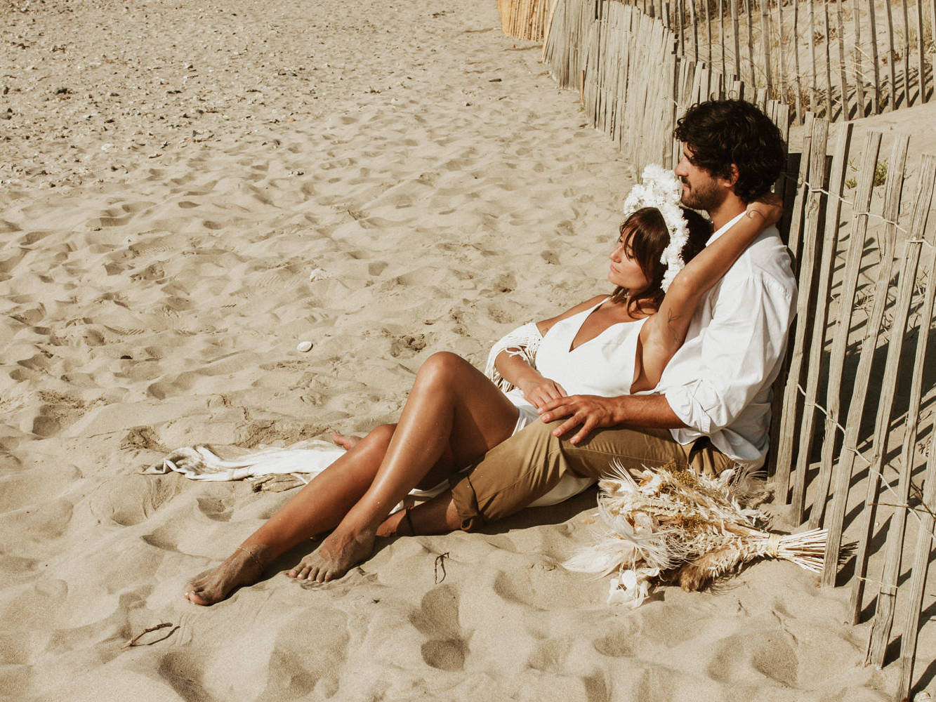 élopement à la plage, mariage intimiste Frontignan